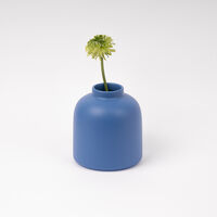 Omar Vase 22 cm Electric Blue