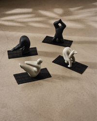 Yoga Skulptur no 2 Ljusgrå