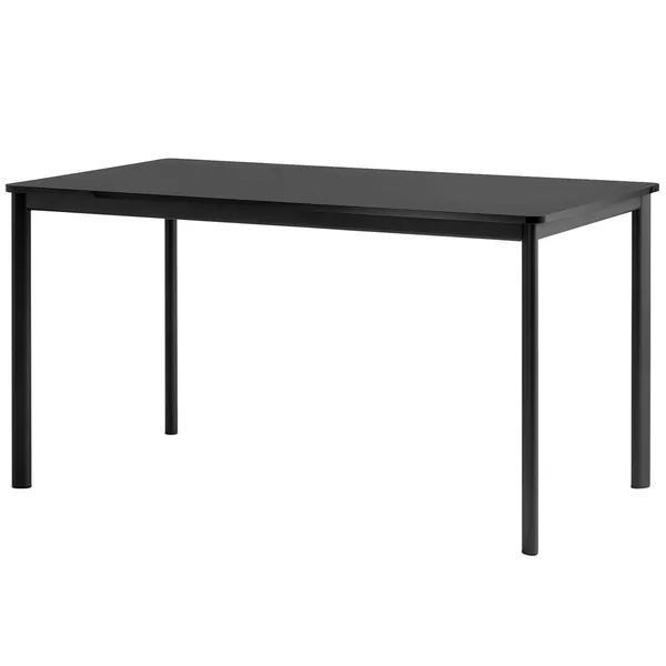 Drip HW58 Bord 140x80 cm Black / Black Fenix Nano Laminate