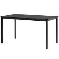 Drip HW58 Bord 140x80 cm Black / Black Fenix Nano Laminate