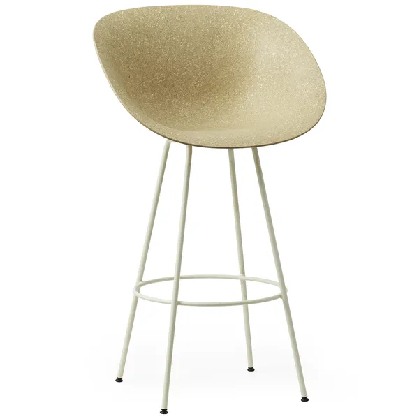 Mat Barstol Lenestol 75 cm Hemp / Cream