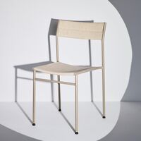 Vev Ruokatuoli Grey Beige/Natural