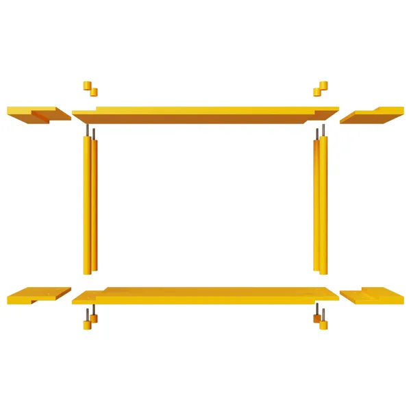 Bond Shelf W406 Yellow