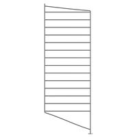 String Paneeli Lattia 30x85 cm 1 kpl:n pakkaus Tummanharmaa