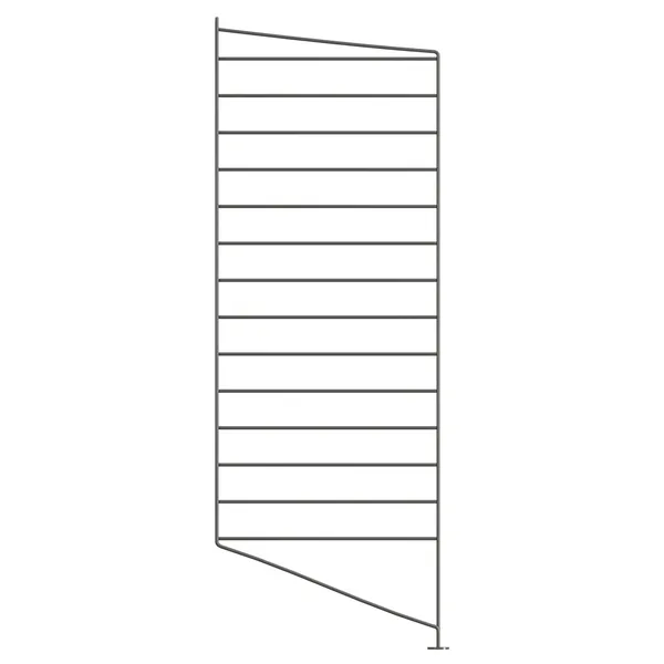 String Paneeli Lattia 30x85 cm 1 kpl:n pakkaus Tummanharmaa