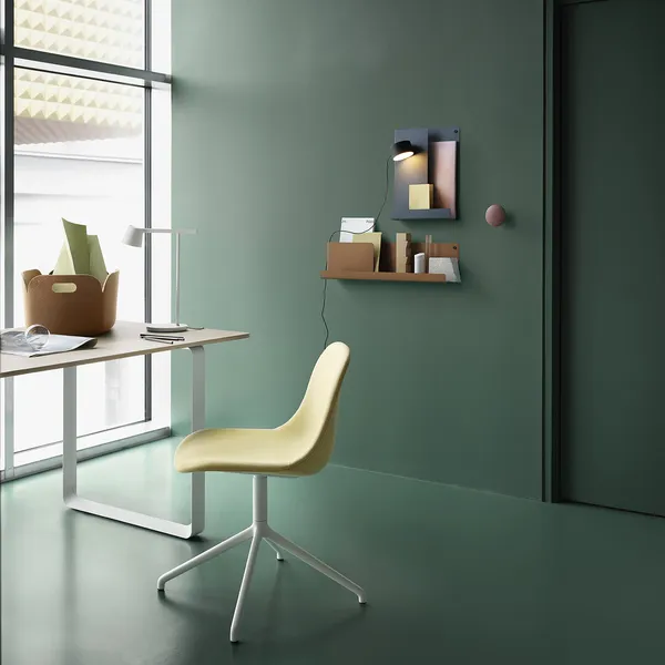 70/70 Bord 85x170 cm Ekfanér / Vit