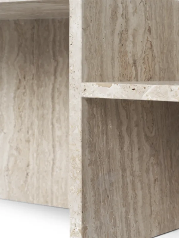 Distinct Salongbord 100x55 cm Travertin Sand