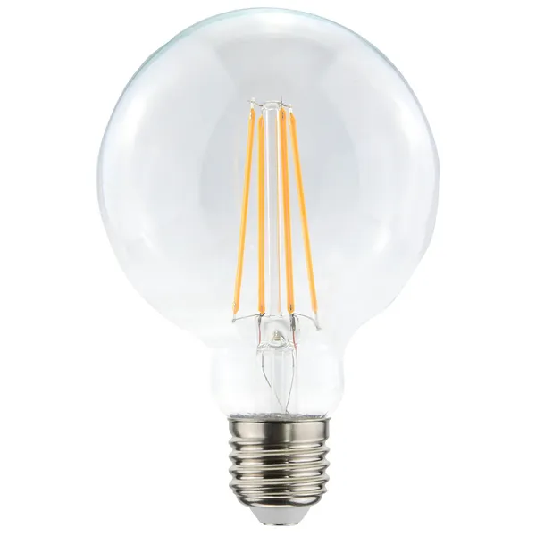 Filament LED Globe 95 mm E27 2700K 470lm 45W Dimmable