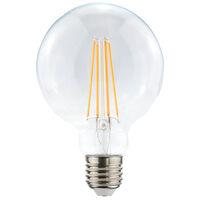 Filament LED Globe 95 mm E27 2700K 470lm 45W Dimmable