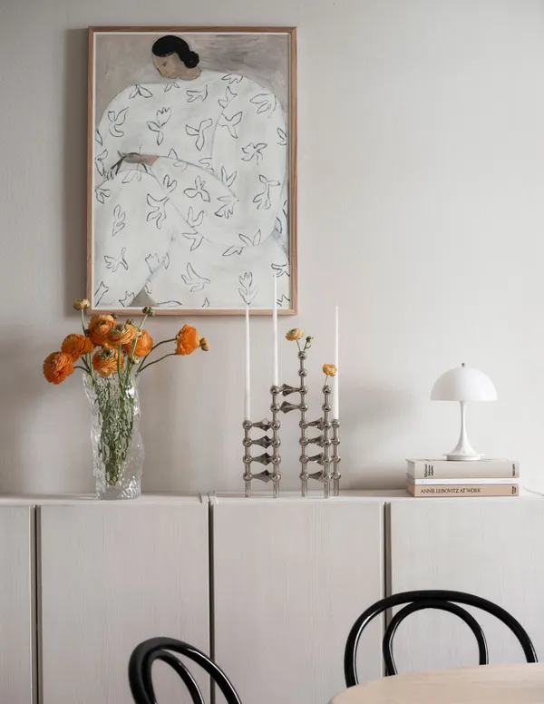 Nagel Kynttilänjalka Chrome