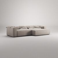 Grand Kolmipaikkainen Sohva leposohva Oikea Sandshell Beige