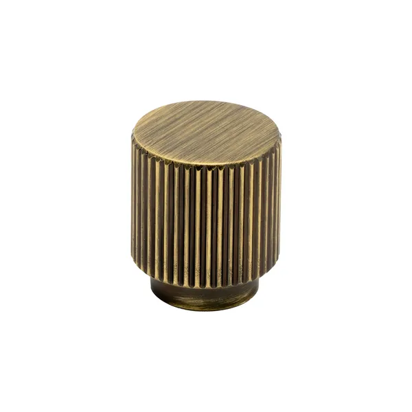 Knopp Helix Stripe-26 mässing