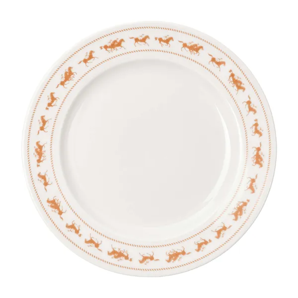 Saloon Tallerken 22 cm 2-pak Hvid