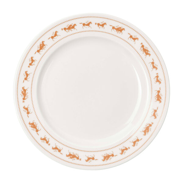 Saloon Tallerken 22 cm 2-pak Hvid