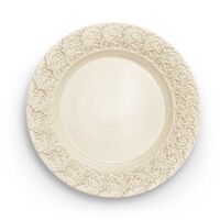 Lace Tallerken Ø25cm Grå