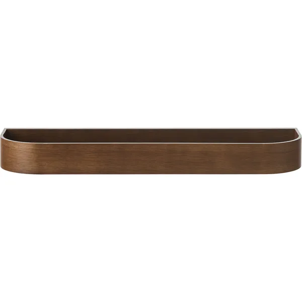 Epoch Hylla 79 cm Mörkbetsad Ek / Svart
