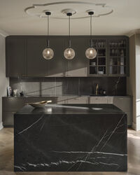 Miira 1 Pendel 200 mm Rock Grey / Klar