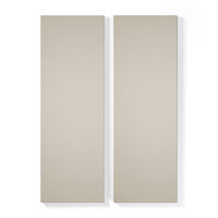 Hyllplan Till Store Skåp Med 2 Dörrar 2-pack Pebble Grey