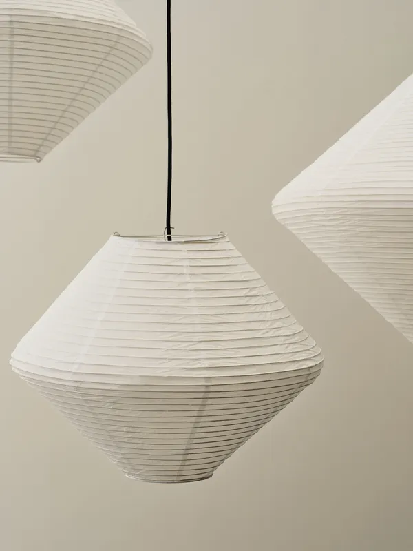 Paper Shade Diamond 50 Lampskärm Classic White