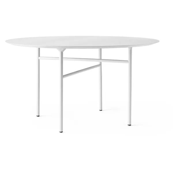 Snaregade Rundt Spisebord Ø120 cm Sort