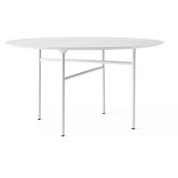 Snaregade Rundt Spisebord Ø120 cm Sort
