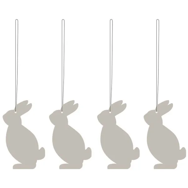 Easter Deco Hare Cafe Au Lait