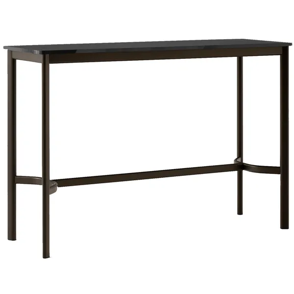 Drip HW111 Bardisk 50x140 cm Svart Laminat / Svart