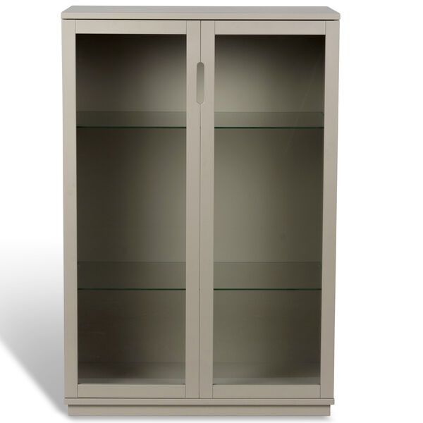Aoko Skap med Glassdører Beige