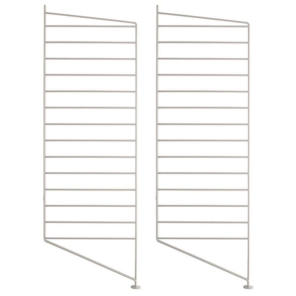 String Gavle Gulv 30x85 cm 2-pak Beige