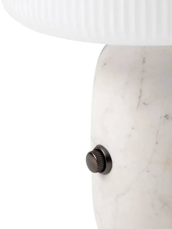 592 Sculpture Table Lamp Ø36 cm White
