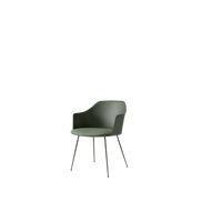 Rely HW34 Spisestol Med Armlener Polstret Sete Bronze Green/Bronse/Canvas 0926