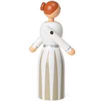 Bride Trefigur H12 cm Hvit