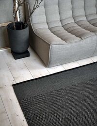 Edit Matto Black / Charcoal / Granite Metallic 140x200 cm