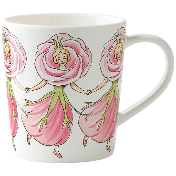 Elsa Beskow Krus Med Håndtag 40 cl Rose