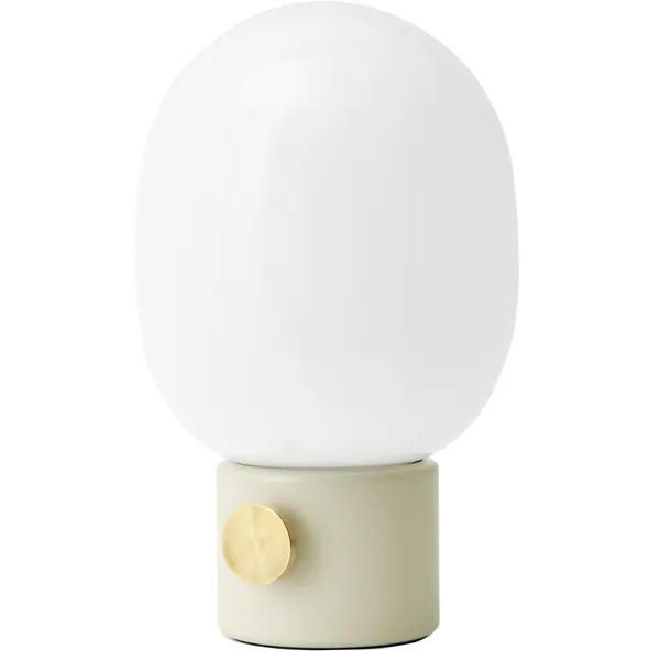 JWDA Bordlampe Alabaster White / Messing