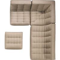 N701 Fotskammel Beige