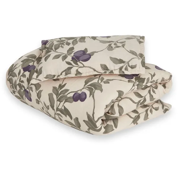 Plum Muslin Sengesæt 70x80 + 28x35 cm