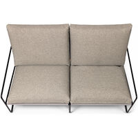 Desert 2-Personers Sofa Sort / Dolce