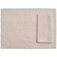 Tavolo Servett / Bordstablett 4-pack Beige