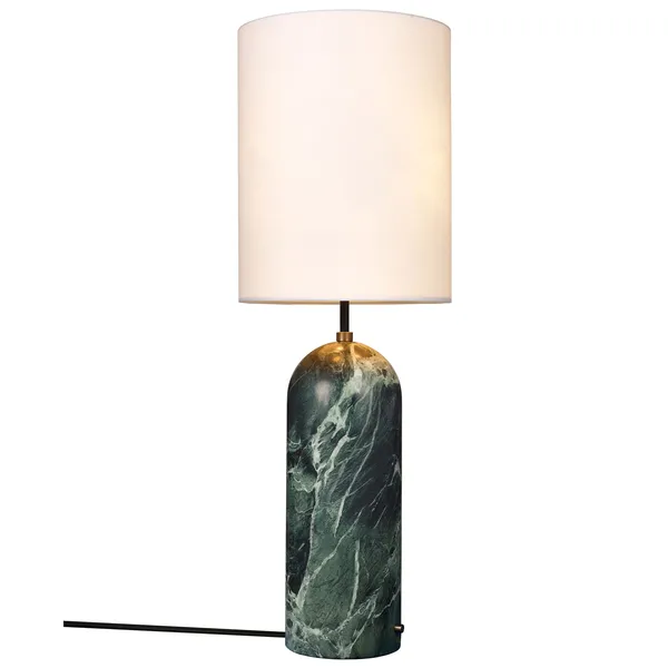 Gravity Floor Lamp Emerald / White