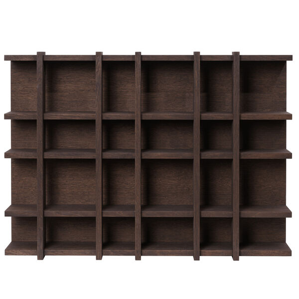 Tilem Væghylde 6x4 Dark Oak