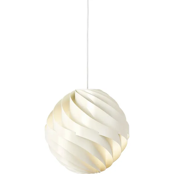 Turbo Pendel Ø 36 cm Glossy Alabaster White