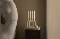 Kubus 4 Ljusstake Ivory