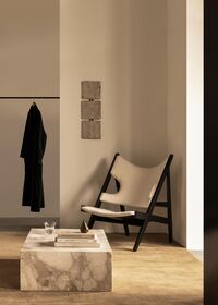 Knitting Loungestol Everyday Icons Svart Ek / Barnum Bouclé 24