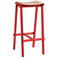 Taburete 8 Barstol 75 cm Signal Red