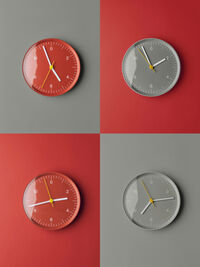 Wall Clock (Recycled) Grey