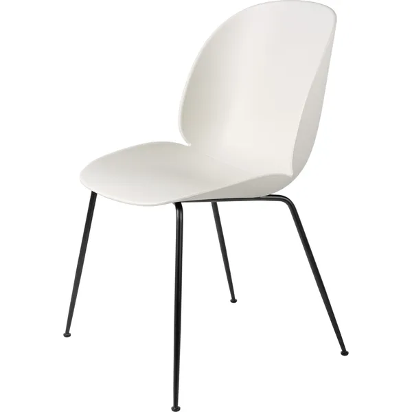 Beetle Stol Conic Matt Black Alabaster White