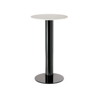 Tube Barbord Ø60 cm Sort / Hvit