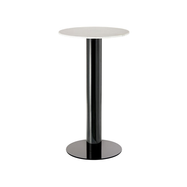 Tube Barbord Ø60 cm Sort / Hvidt