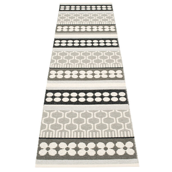 Asta Gulvteppe 70x180 cm Warm Grey